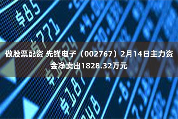 做股票配资 先锋电子（002767）2月14日主力资金净卖出1828.32万元